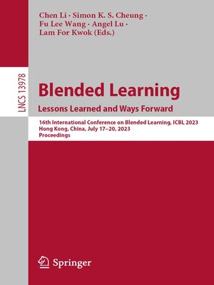 cover image of Blended Learning